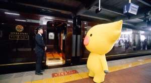 8万元七星列车从猪专列出发 日本进入年度旅游旺季