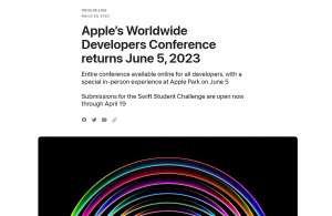 AR-VR行业的“iPhone时刻”？苹果WWDC海报来了
